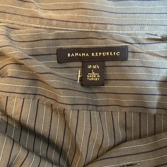 Men’s banana republic button down blue - Picture 4 of 4